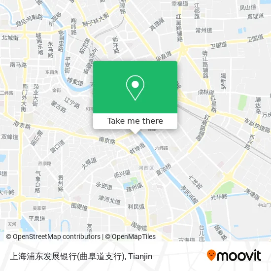上海浦东发展银行(曲阜道支行) map