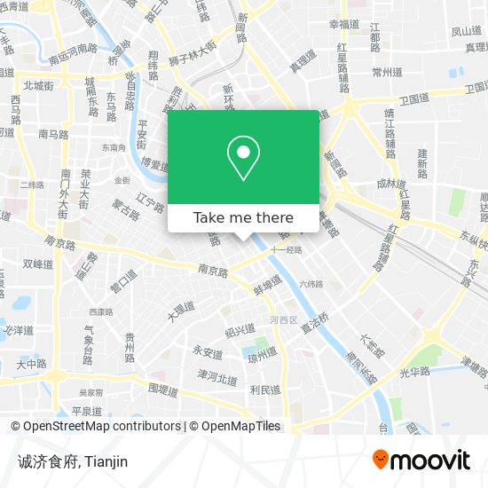 诚济食府 map