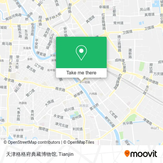 天津格格府典藏博物馆 map