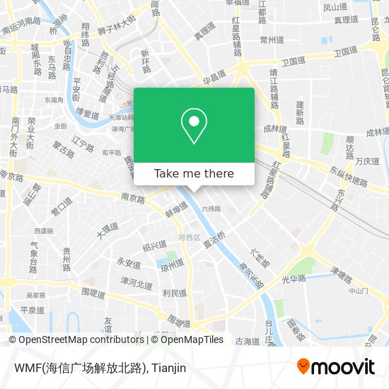 WMF(海信广场解放北路) map
