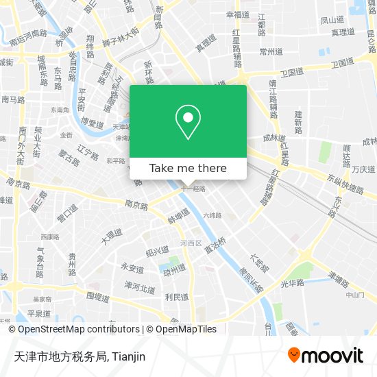 天津市地方税务局 map