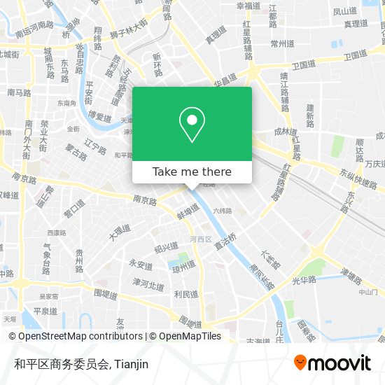 和平区商务委员会 map