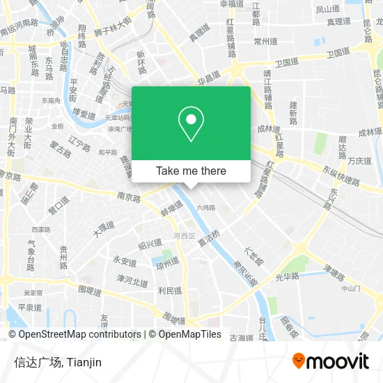信达广场 map