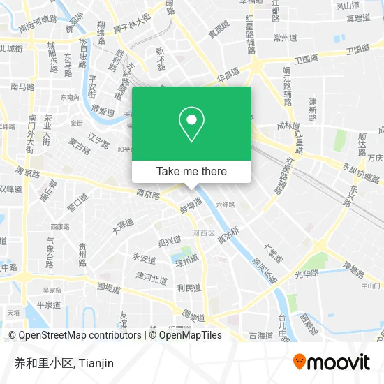 养和里小区 map