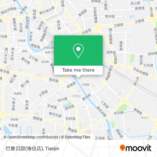 巴黎贝甜(海信店) map