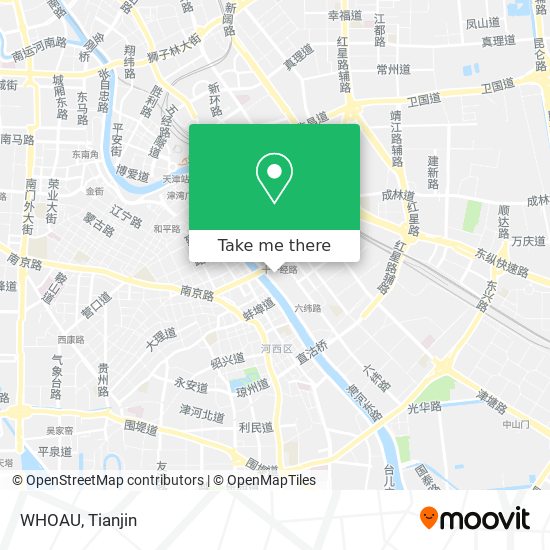 WHOAU map