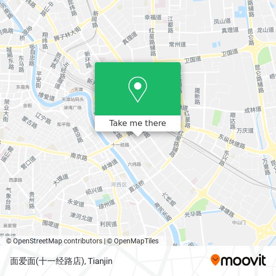 面爱面(十一经路店) map