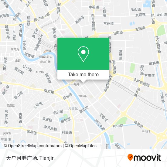 天星河畔广场 map