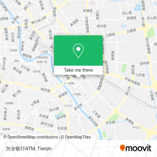 兴业银行ATM map
