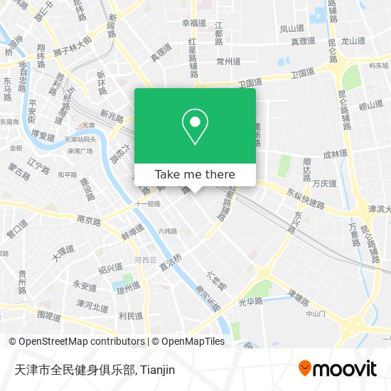 天津市全民健身俱乐部 map