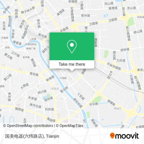 国美电器(六纬路店) map