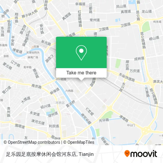足乐园足底按摩休闲会馆河东店 map