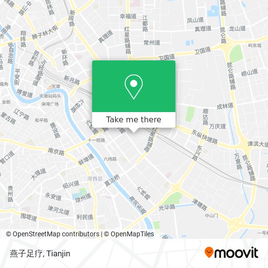 燕子足疗 map