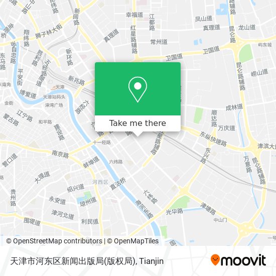 天津市河东区新闻出版局(版权局) map