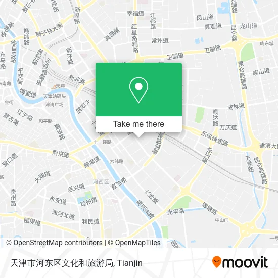 天津市河东区文化和旅游局 map