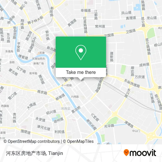 河东区房地产市场 map