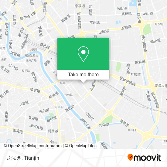龙泓园 map