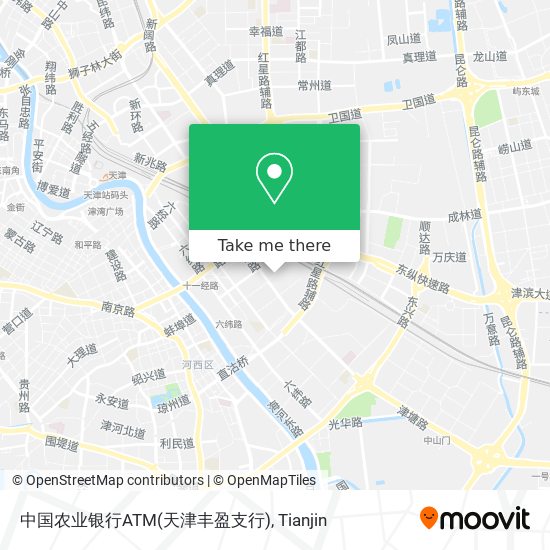 中国农业银行ATM(天津丰盈支行) map