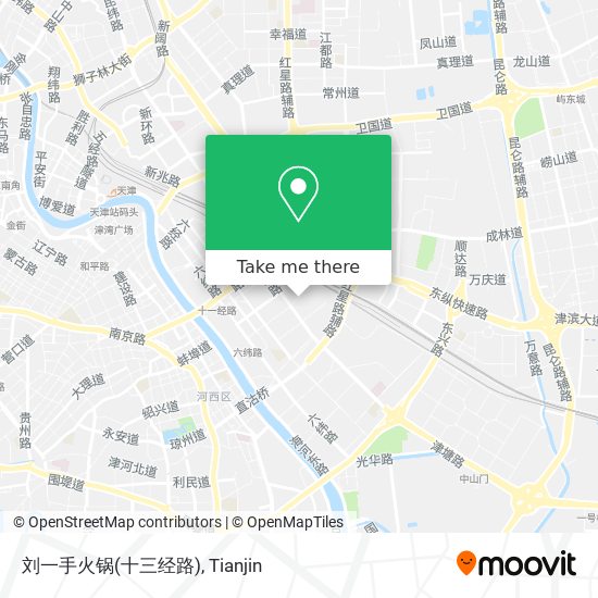 刘一手火锅(十三经路) map