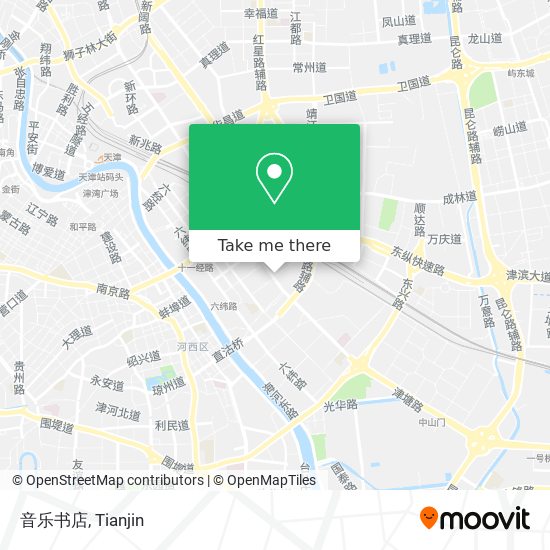 音乐书店 map