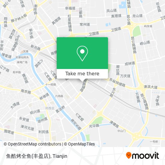 鱼酷烤全鱼(丰盈店) map