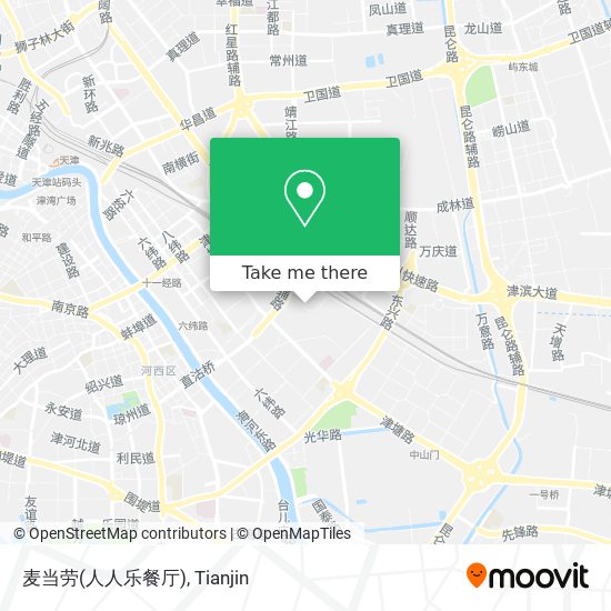 麦当劳(人人乐餐厅) map