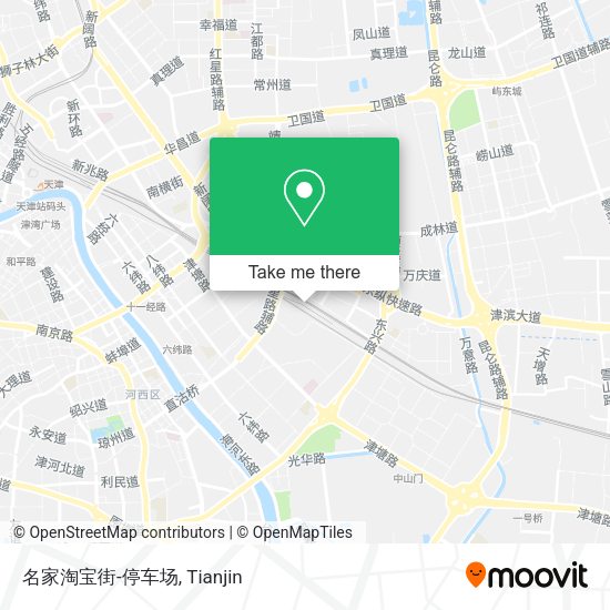 名家淘宝街-停车场 map