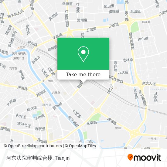 河东法院审判综合楼 map