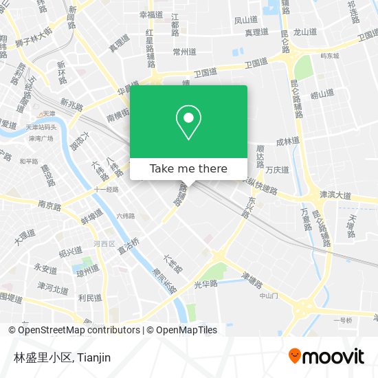 林盛里小区 map