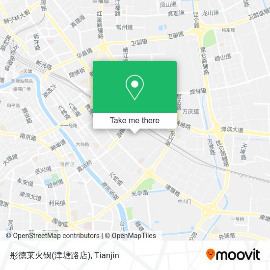彤德莱火锅(津塘路店) map