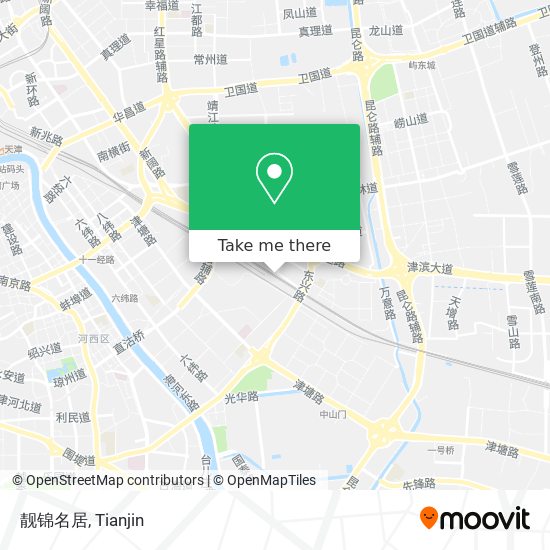 靓锦名居 map