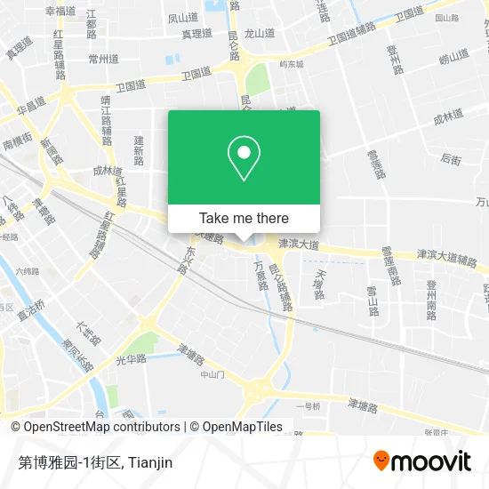 第博雅园-1街区 map