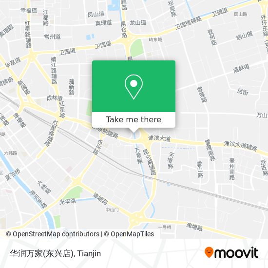华润万家(东兴店) map