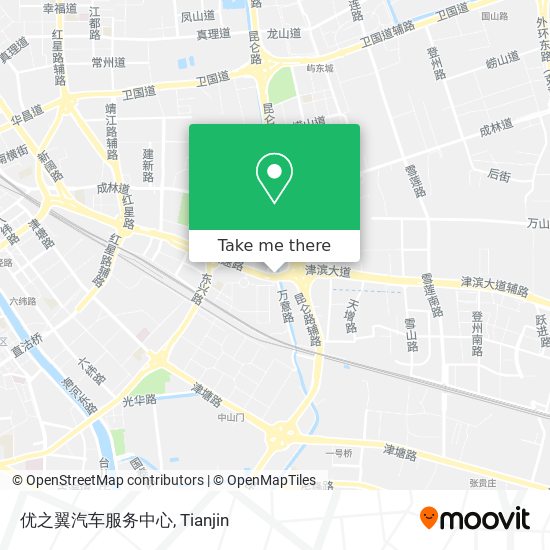 优之翼汽车服务中心 map