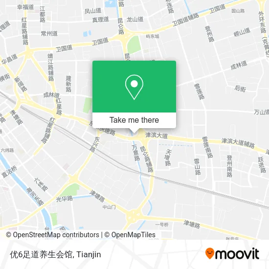 优6足道养生会馆 map