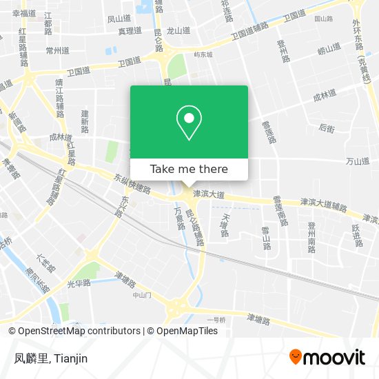凤麟里 map