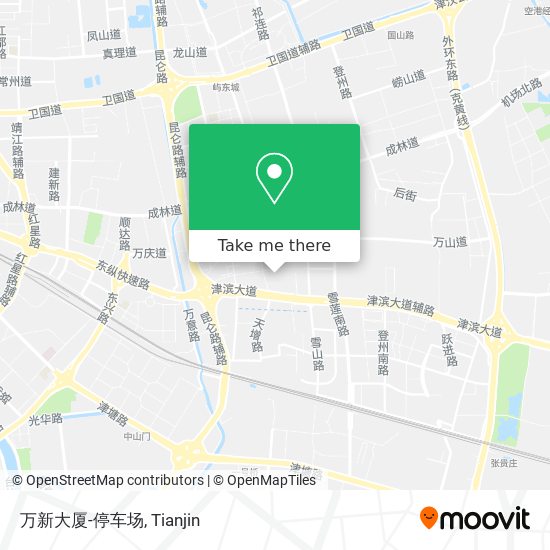 万新大厦-停车场 map