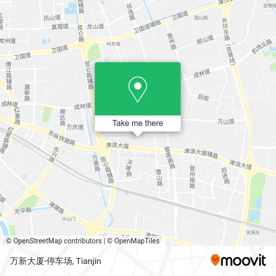 万新大厦-停车场 map