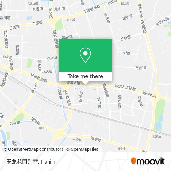 玉龙花园别墅 map