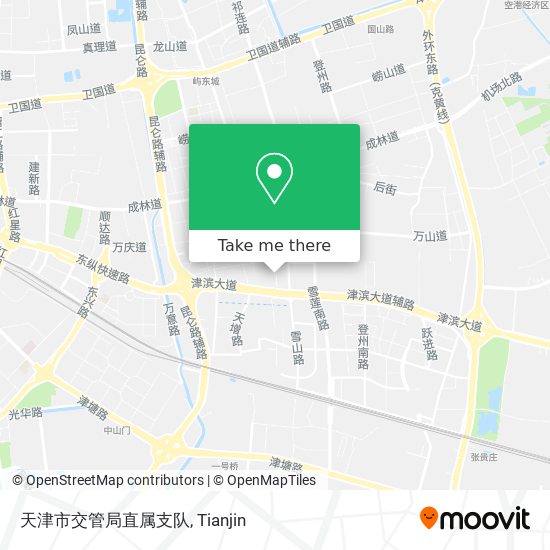 天津市交管局直属支队 map