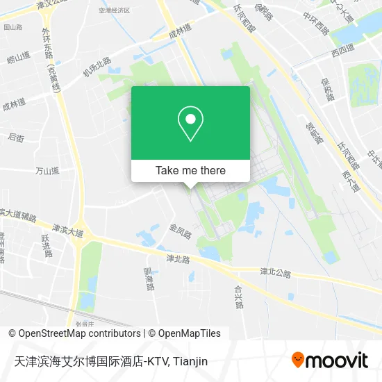 天津滨海艾尔博国际酒店-KTV map