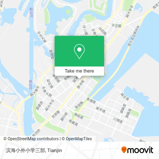 滨海小外小学三部 map
