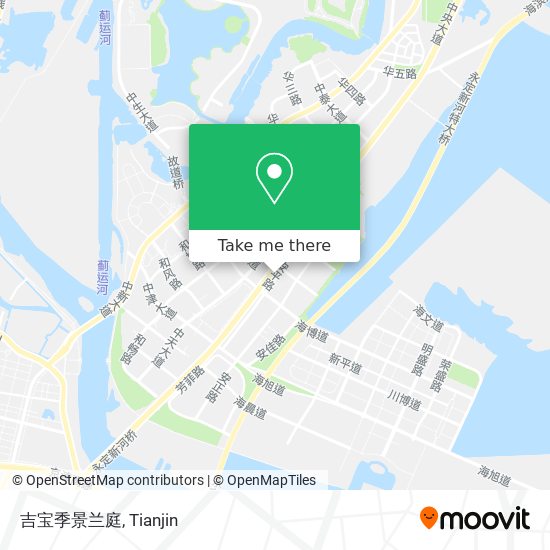 吉宝季景兰庭 map
