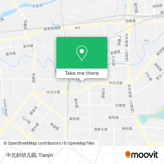 中北斜幼儿园 map