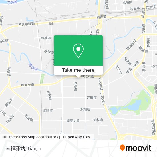 幸福驿站 map