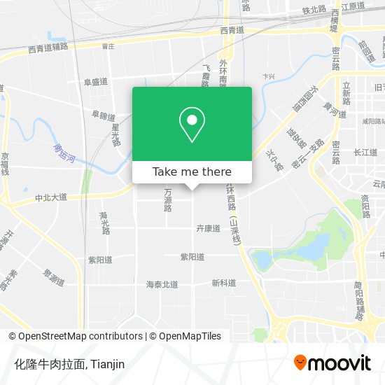 化隆牛肉拉面 map