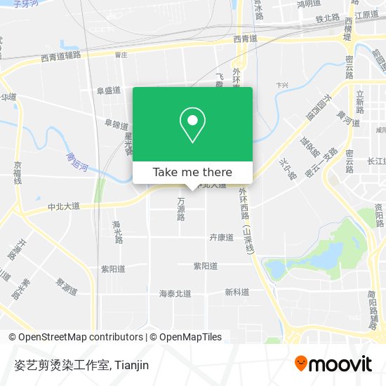 姿艺剪烫染工作室 map