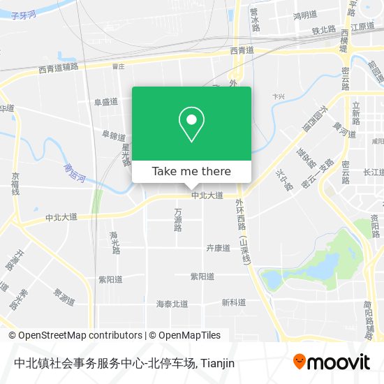 中北镇社会事务服务中心-北停车场 map