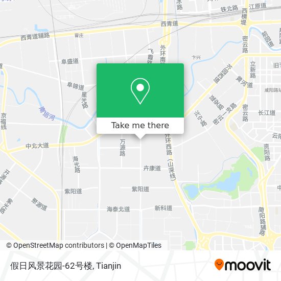 假日风景花园-62号楼 map
