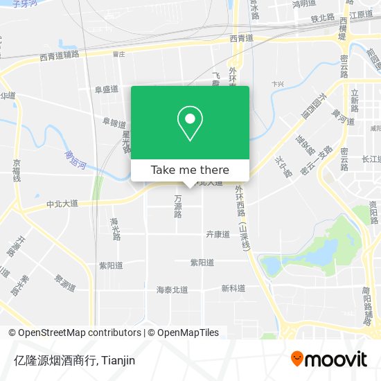 亿隆源烟酒商行 map